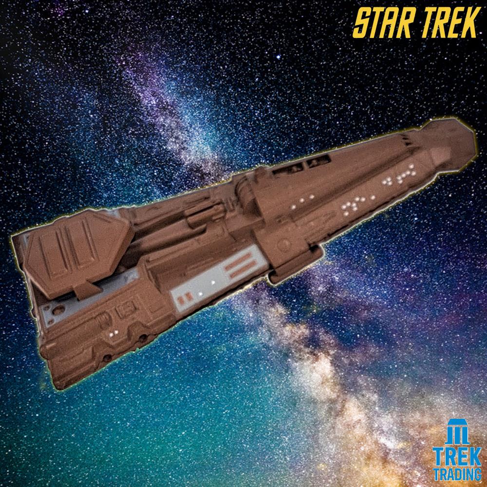 Star Trek Starships Collection - 13cm Antares Class Bajoran Freighter - Issue 101 with German Magazine