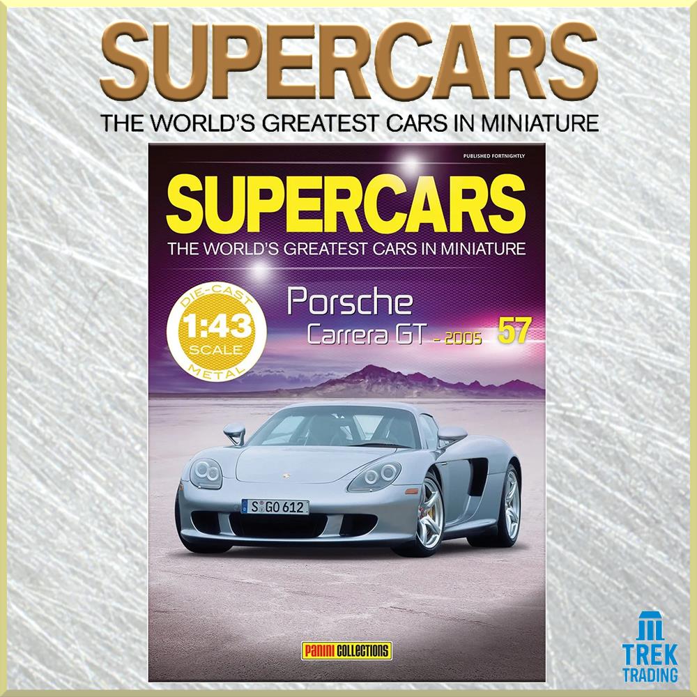 Supercars Collection 57 - Porsche Carrera GT 2005 with Magazine