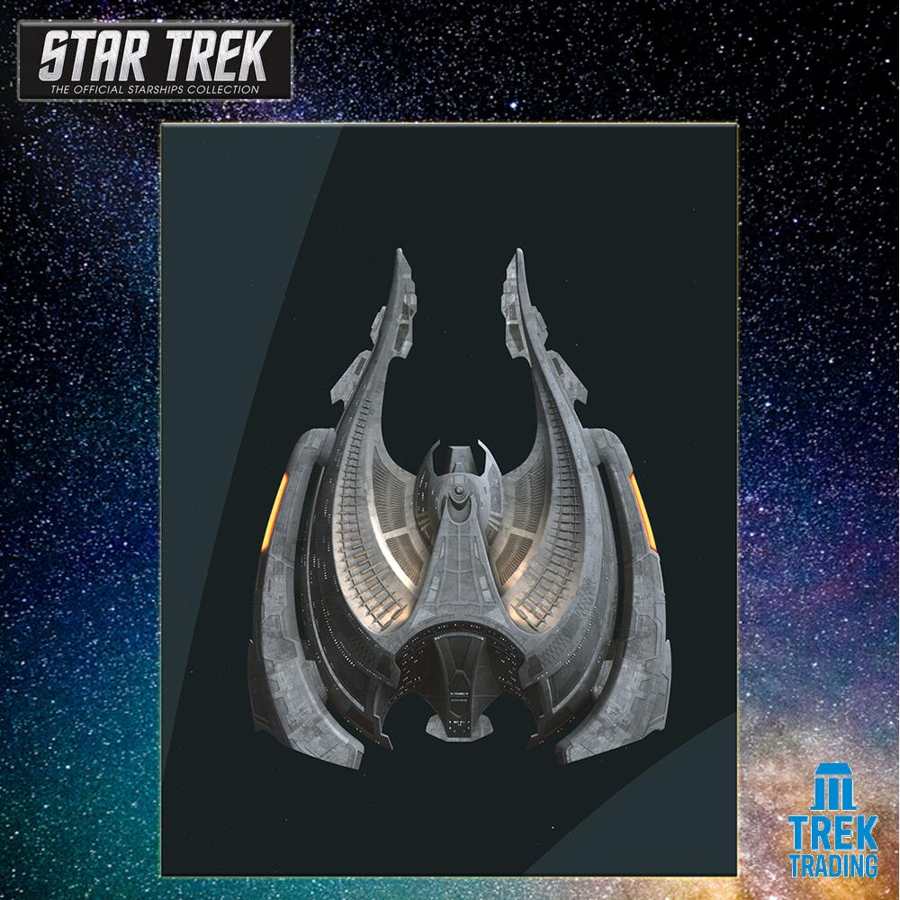 Star Trek Starships Collection - 17.4cm Ru'afo's Son'A Flagship - Special Issue 19 with German Magazine
