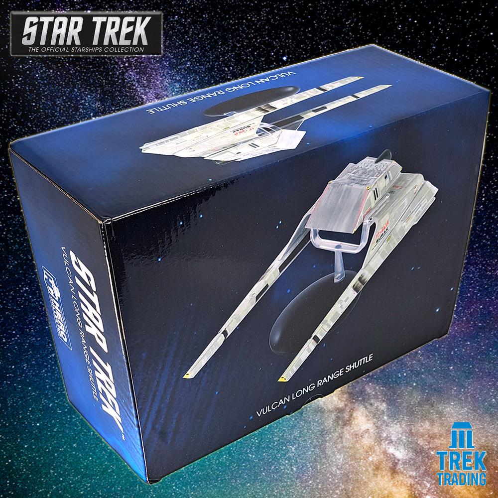 Star Trek Starships Collection - 21.7cm Vulcan Long-Range Shuttle - Special Issue 21 with German Magazine