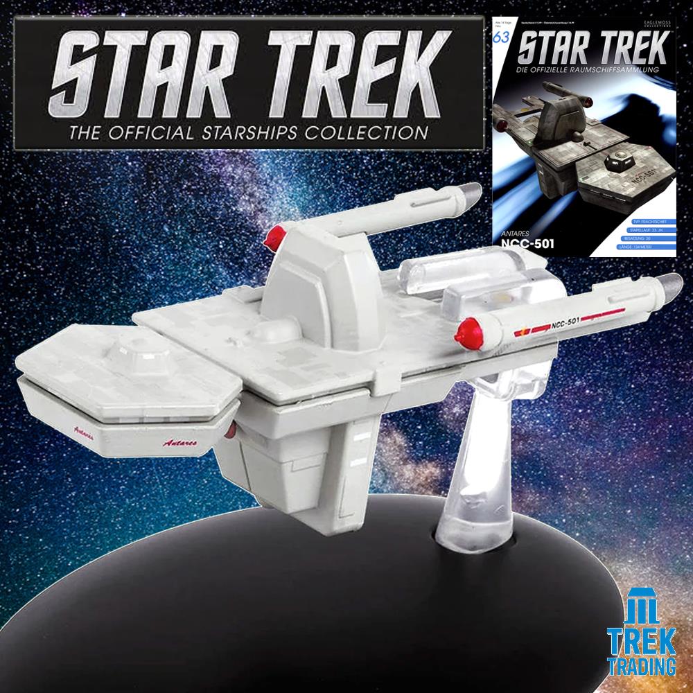 Star Trek Starships Collection - 9.2cm Antares NCC-501 - Issue 63  No magazine