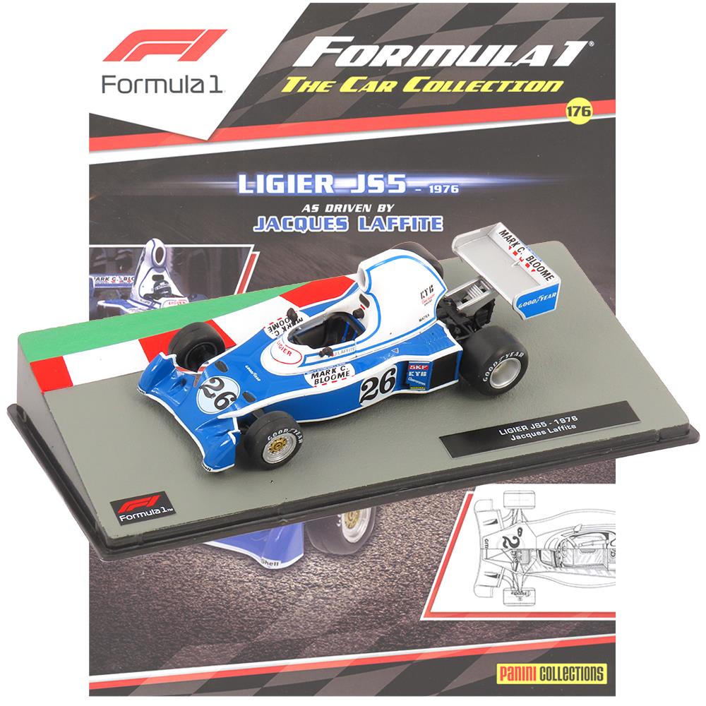 Formula 1 Car Collection - Ligier JS5 1976 - Issue 176 with Magazine