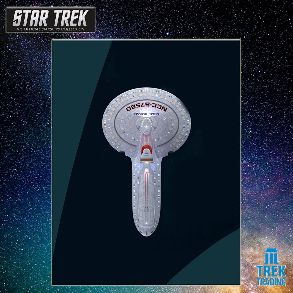 Star Trek Starships Collection - 11cm Challenger Class USS Buran NCC-57580 - Issue 114  No magazine
