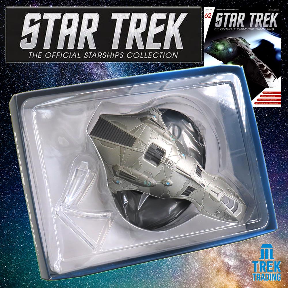Star Trek Starships Collection - 13cm Voth Research Vessel - Issue 62  No magazine