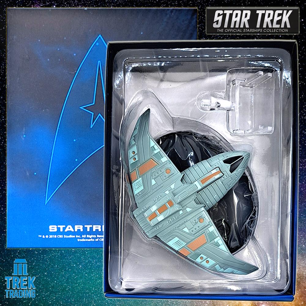 Star Trek Starships Collection - 9cm x 14cm Bajoran Assault Vessel - Issue 83  No magazine