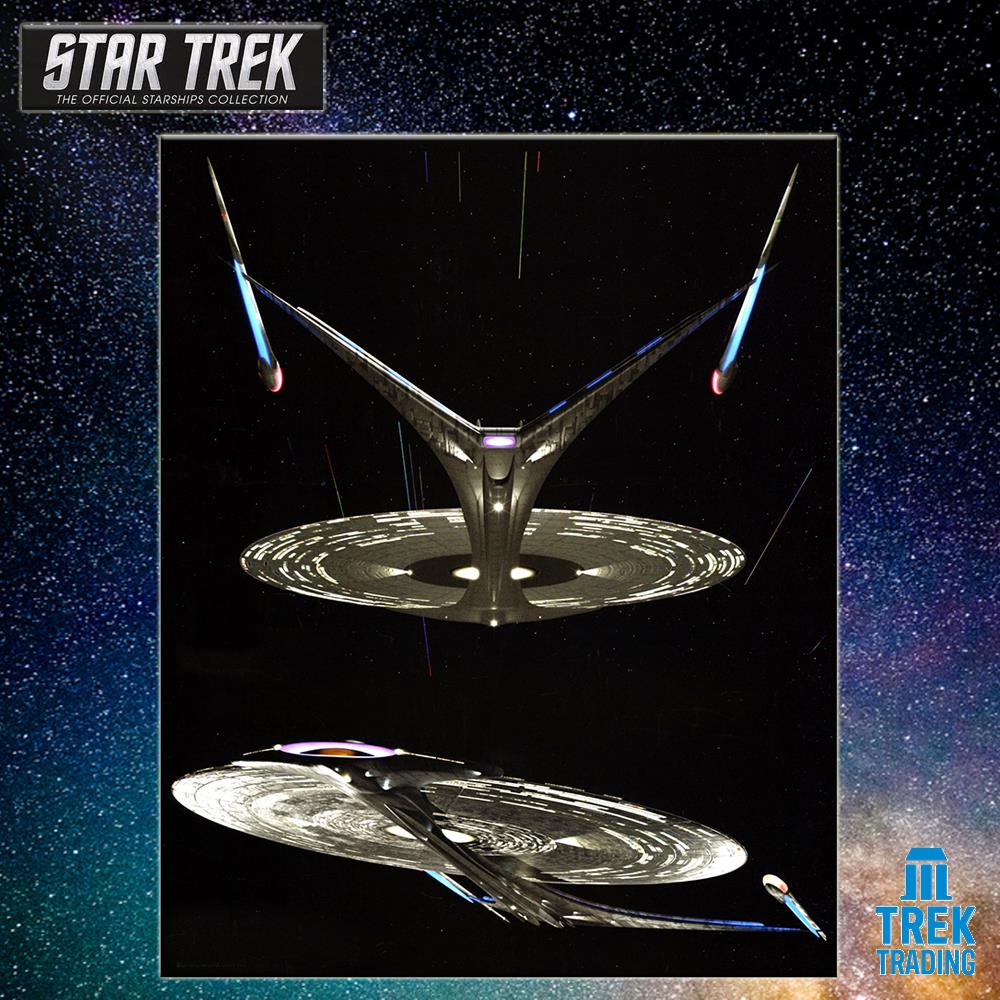 Star Trek Starships Collection - 11.8cm USS Enterprise NCC-1701-J - Issue 89  No magazine