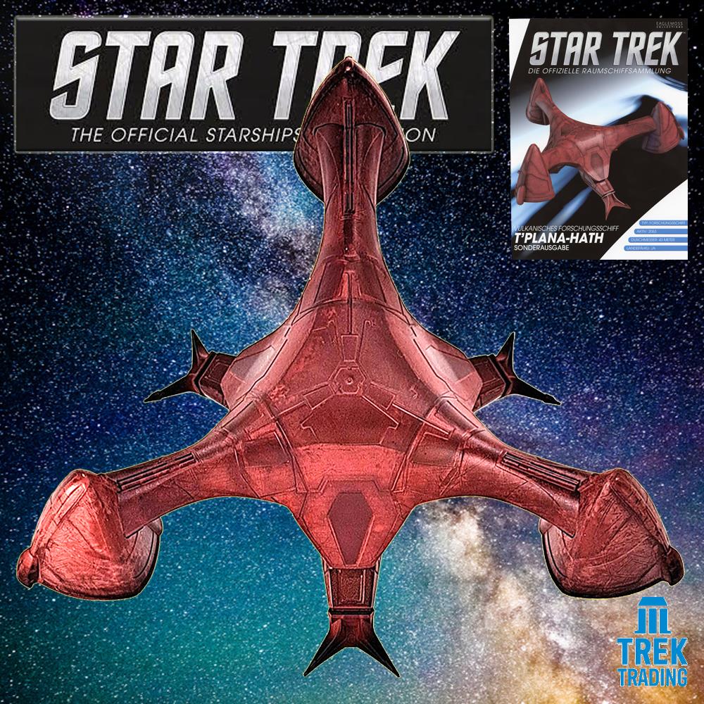 Star Trek Starships Collection - 20cm  T'Plana-Hath Vulcan Lander - Special Issue 22 with German Magazine