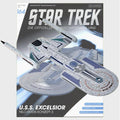 Star Trek Starships Collection - 13.5cm USS Excelsior Nilo Rodis Concept III - Issue 164 with German Magazine