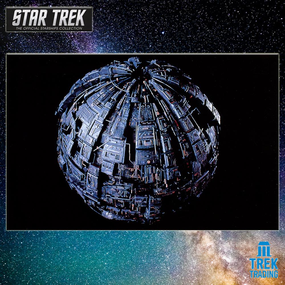 Star Trek Starships Collection - 6.7cm diameter Borg Sphere - Issue 13  No magazine