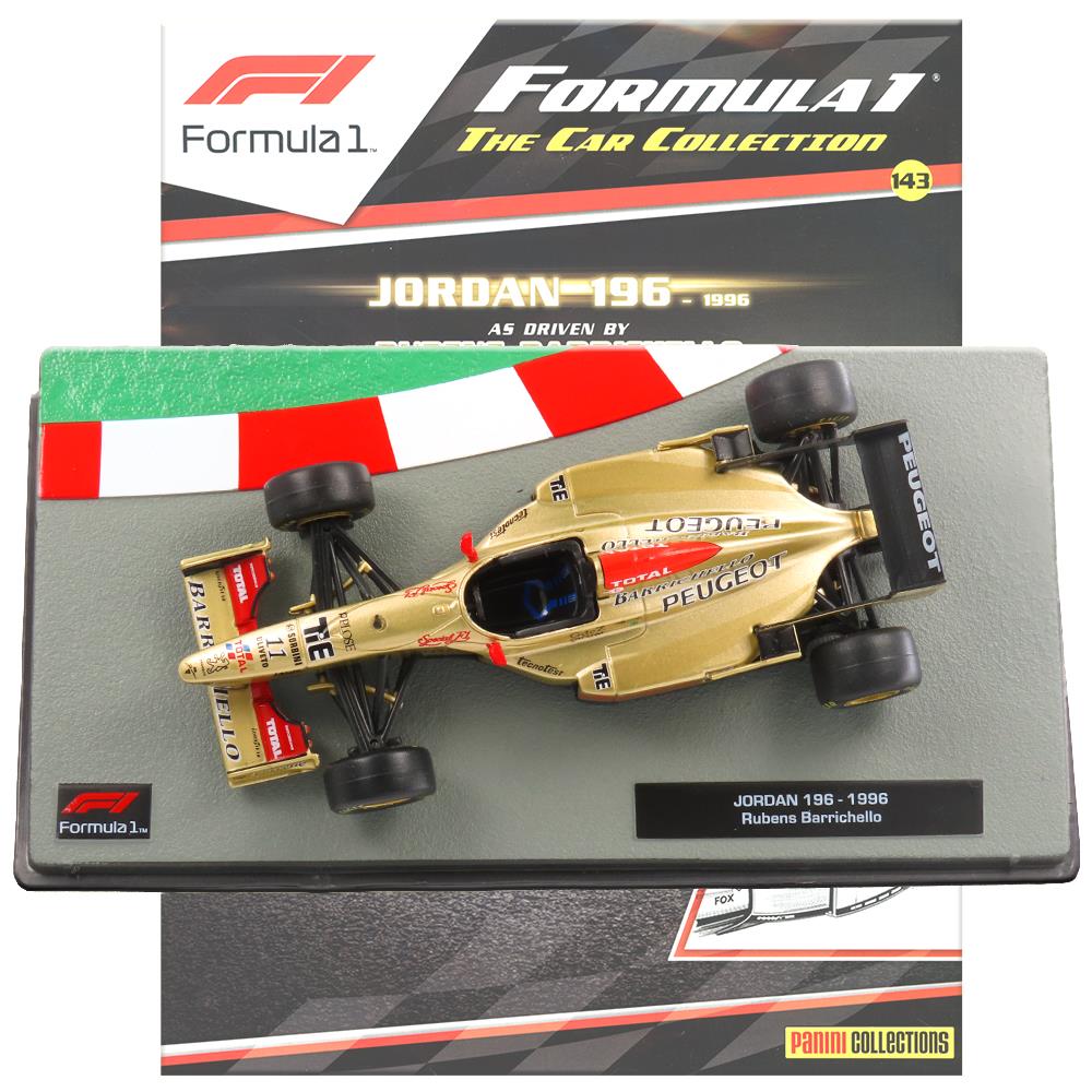 Formula 1 Car Collection - Jordan 196 1996 - Issue 143 with Magazine