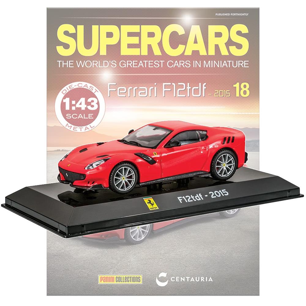 Supercars Collection 18 - Ferrari F12tdf 2015 with Magazine