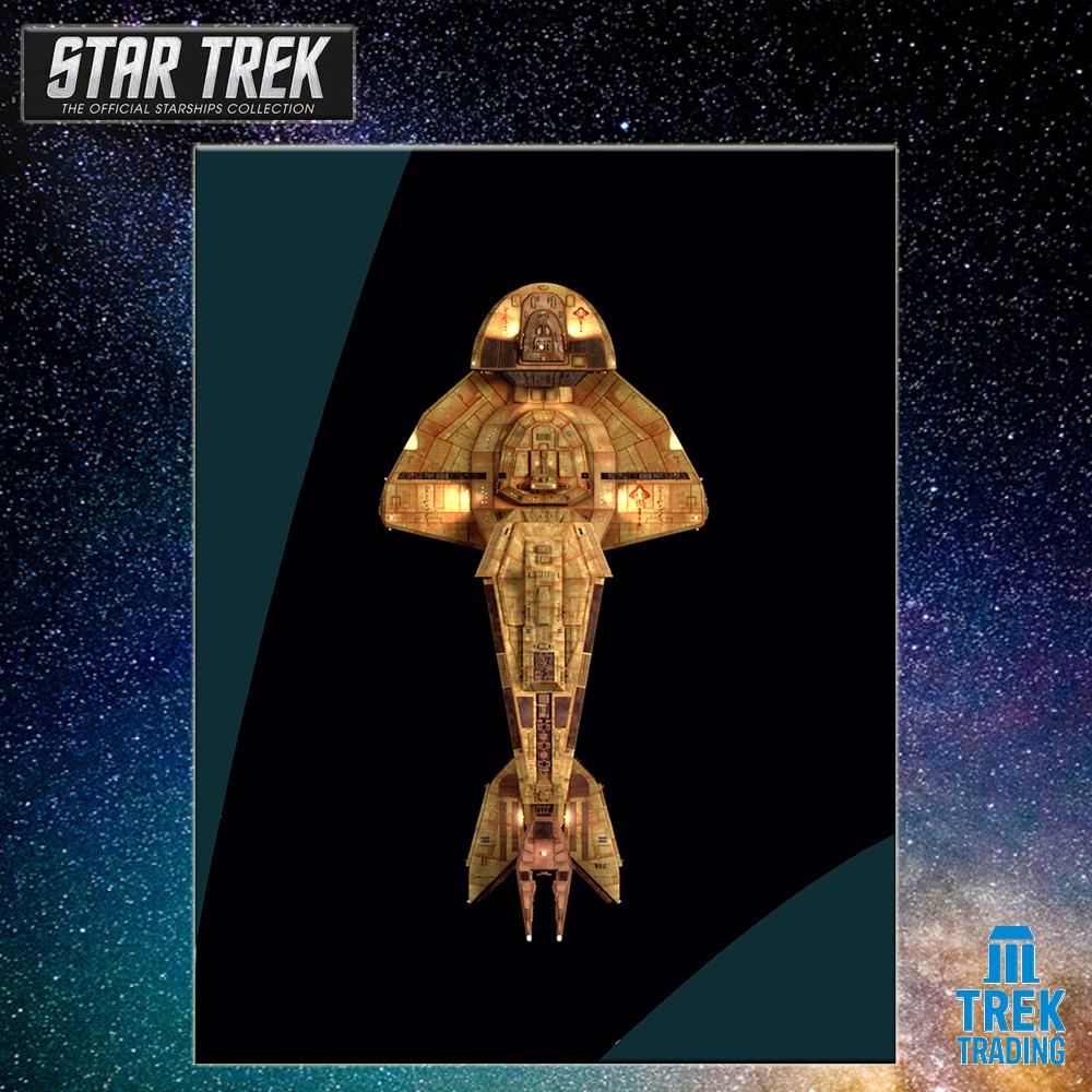 Star Trek Starships Collection - 13.9cm Cardassian Keldon Class - Issue 136  No magazine