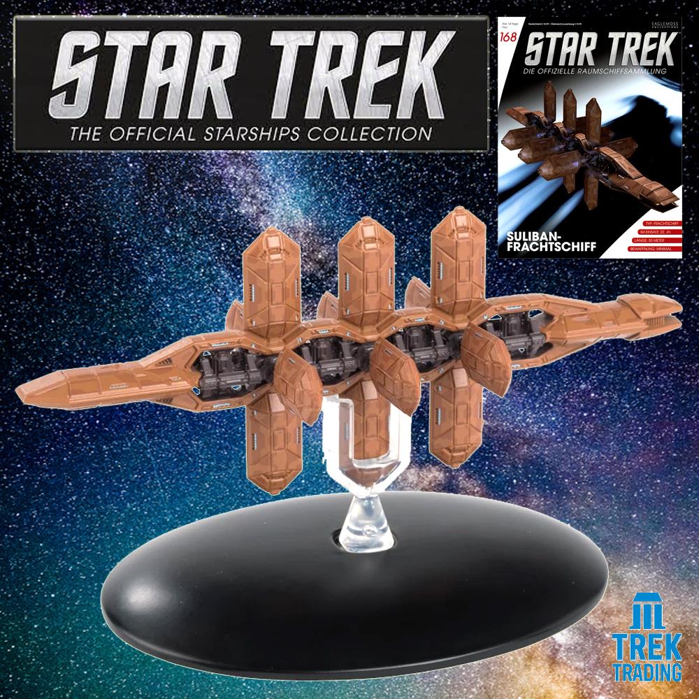 Star Trek Starships Collection - 12.9cm Suliban Freighter - Issue 168  No magazine