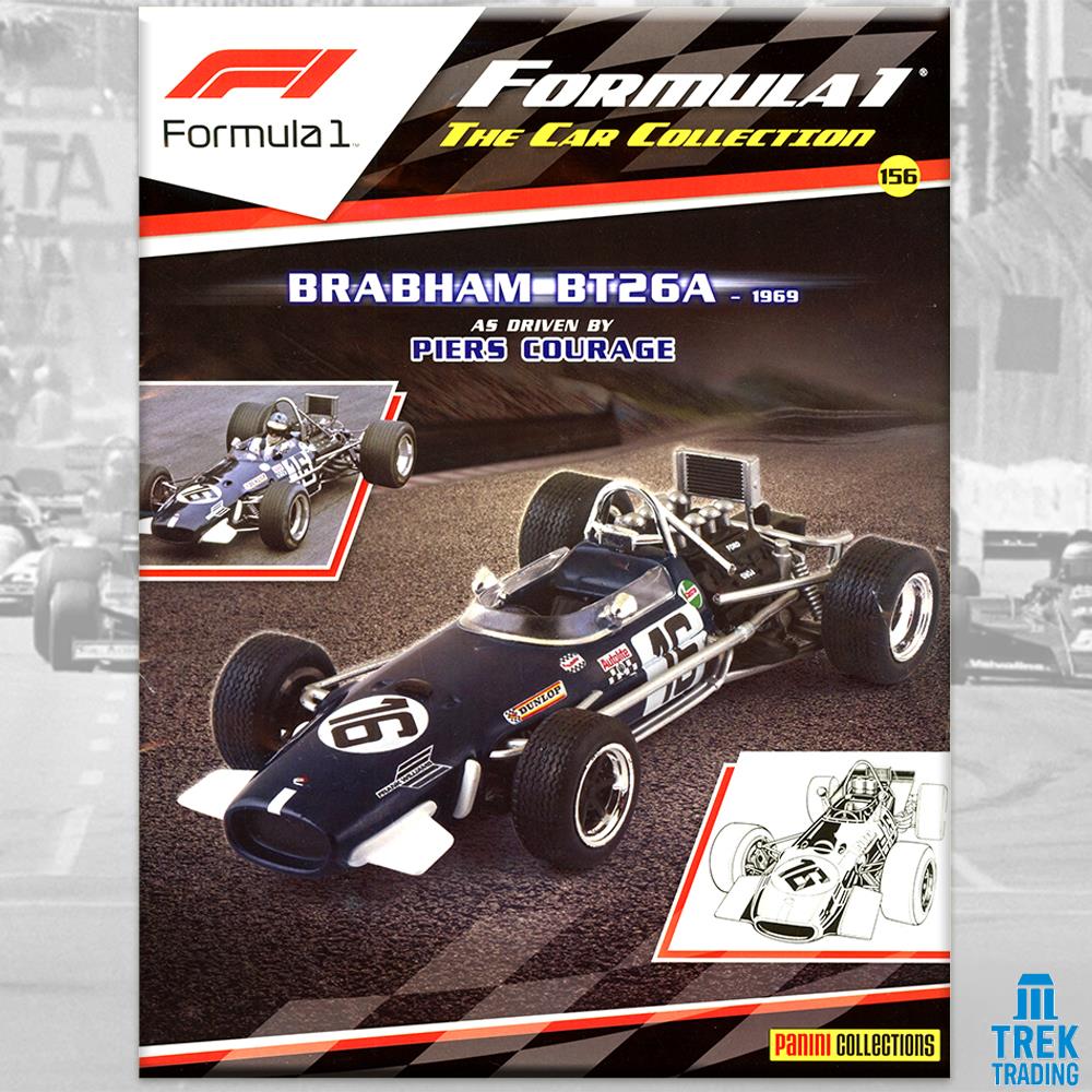 Formula 1 Car Collection - Brabham BT26A 1969 - 156 with Magazine